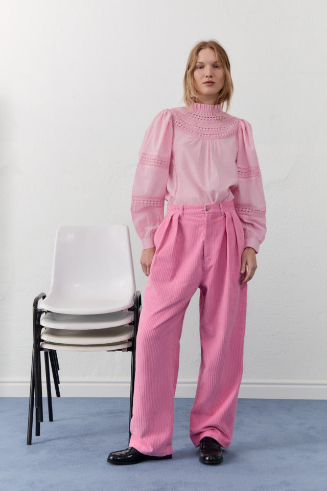 the new society North Woman Pant Blush Pink COMPRAR AHORA