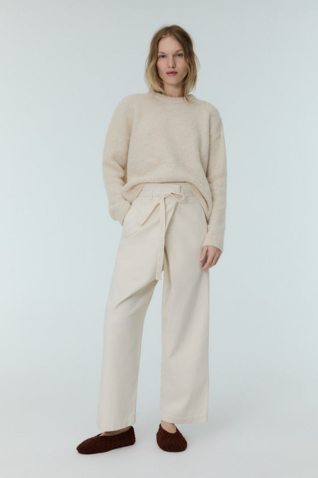 the new society Crema de vainilla de jersey de la mujer calgary Descuentos del mes