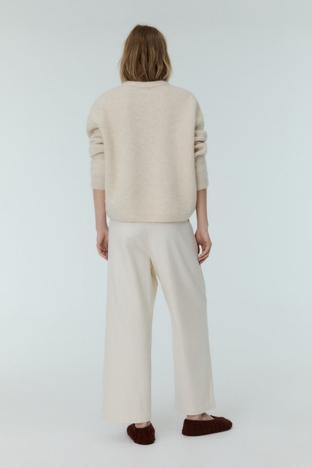the new society Crema de vainilla de jersey de la mujer calgary Descuentos del mes