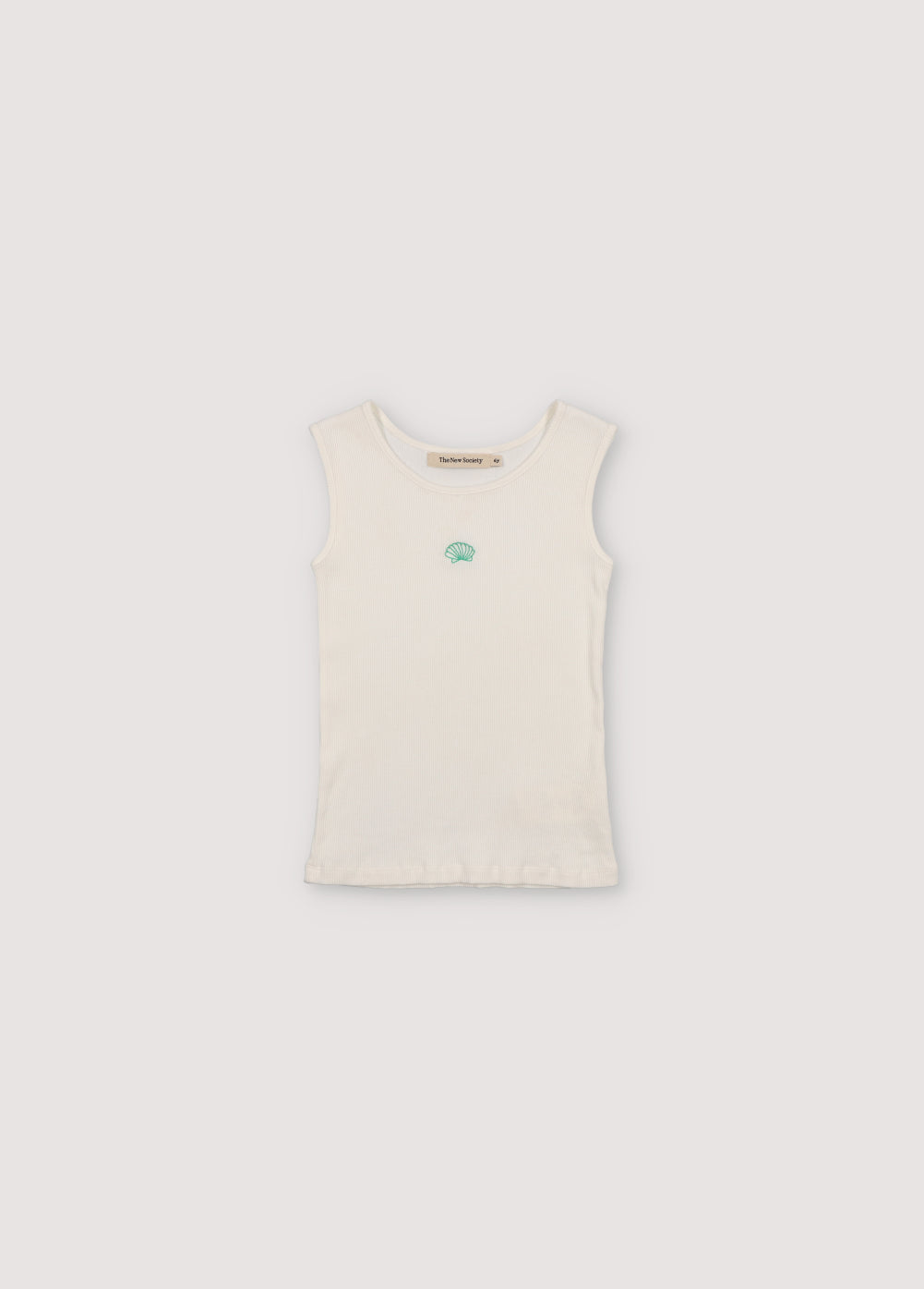 the new society Lipsi Top White En línea