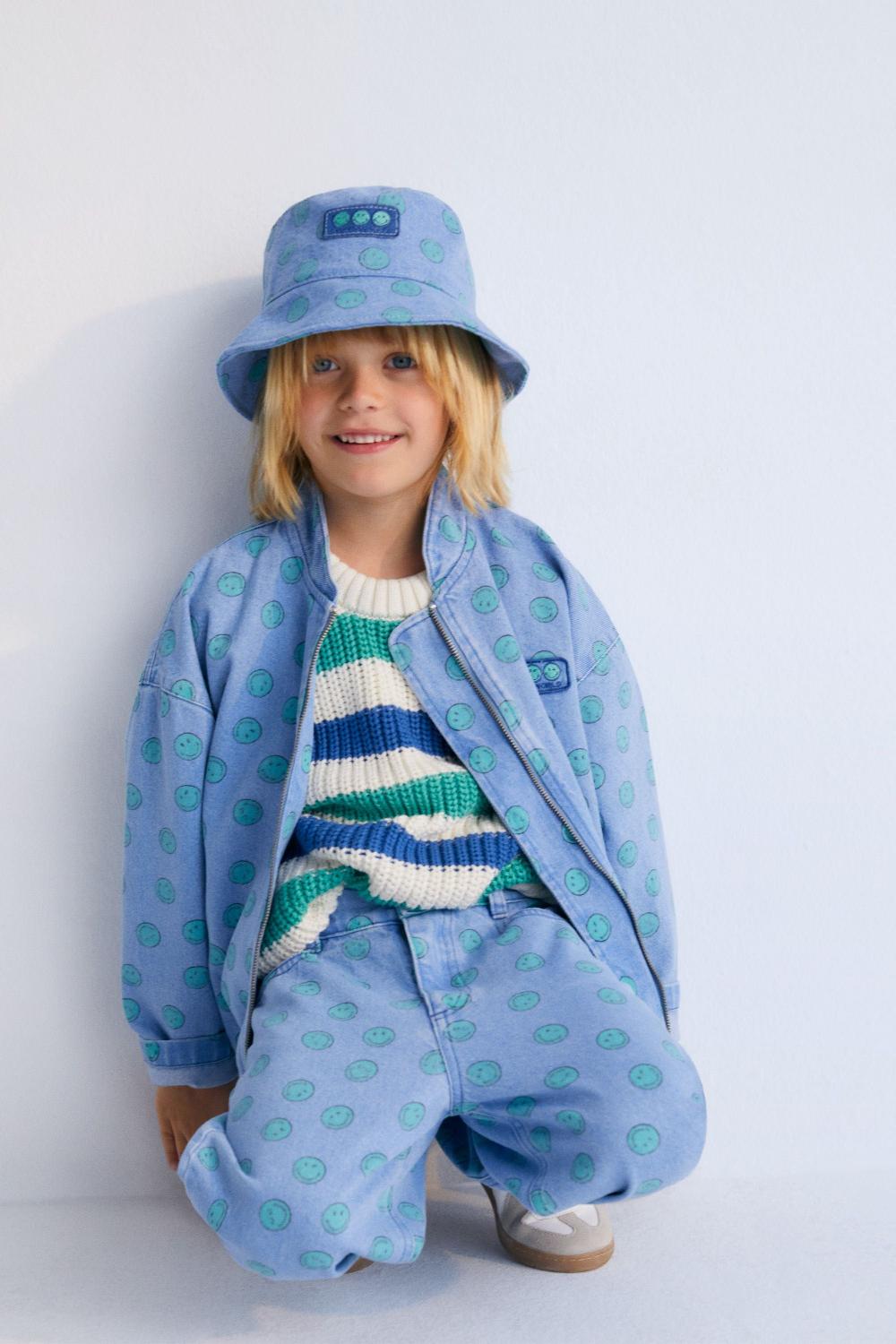 the new society Smiley Denim Bucket SmileyWorld® Outlet