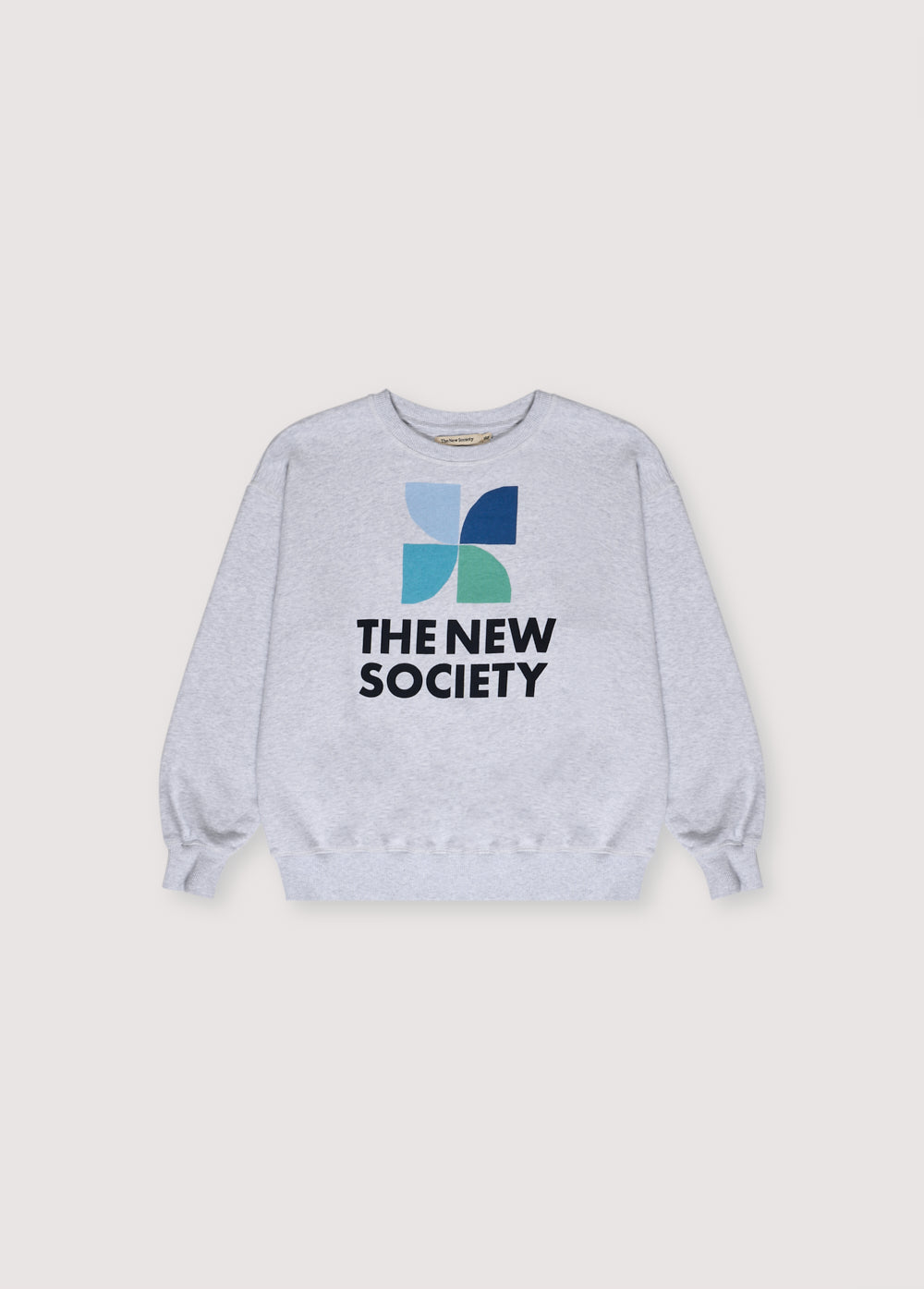 the new society Sudadera mykonos melange gris Venta caliente