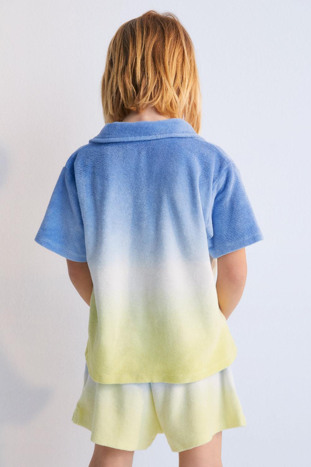 the new society Briseis Polo Powder Blue Descuento