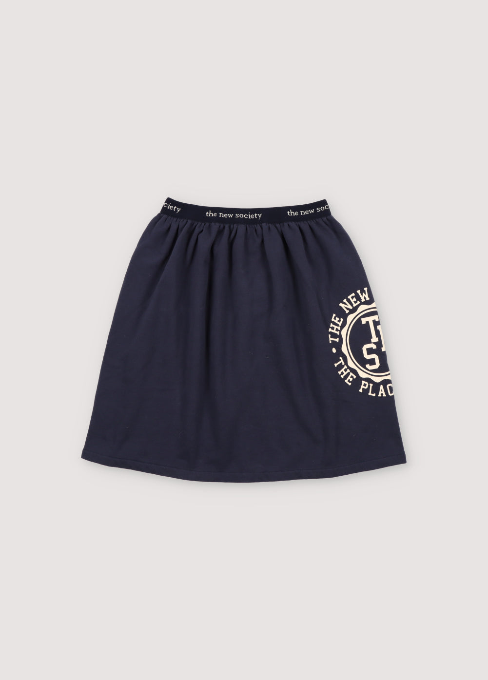 the new society Reine Long Special Skirt Midnight Navy Último día