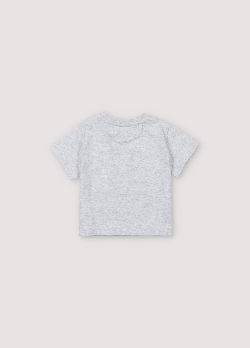 the new society Mykonos Baby Camiseta Gris Melange Limitado a 3 días