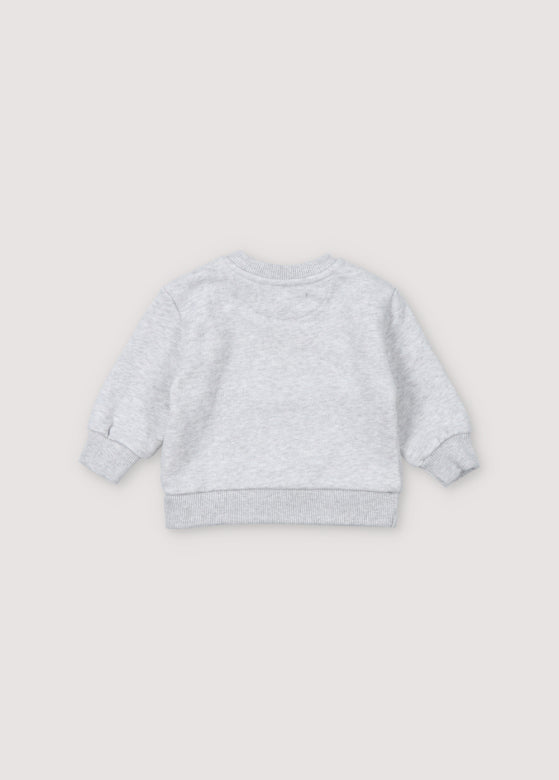 the new society Mykonos Baby Sweinshirt Gray Melange Ahorra y exporta