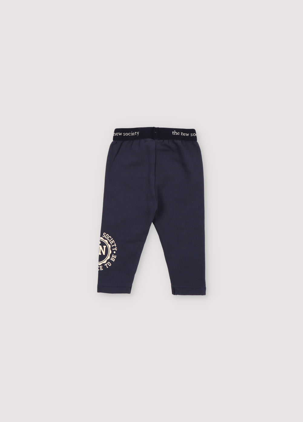 the new society Reine Special Baby Logo Legging Midnight Navy Tienda