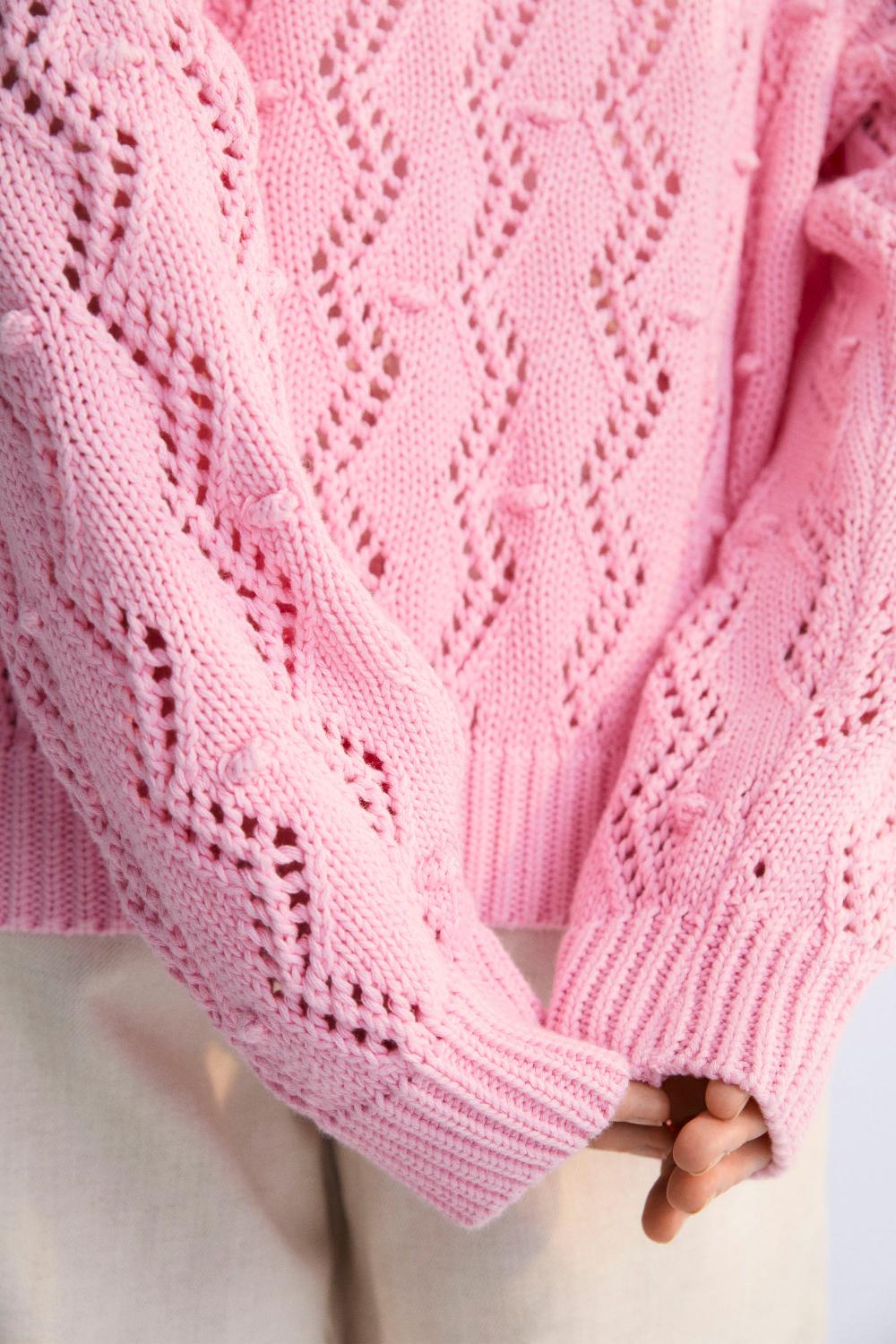 the new society Sifnos Woman Jumper Hibiscus Ofertas especiales