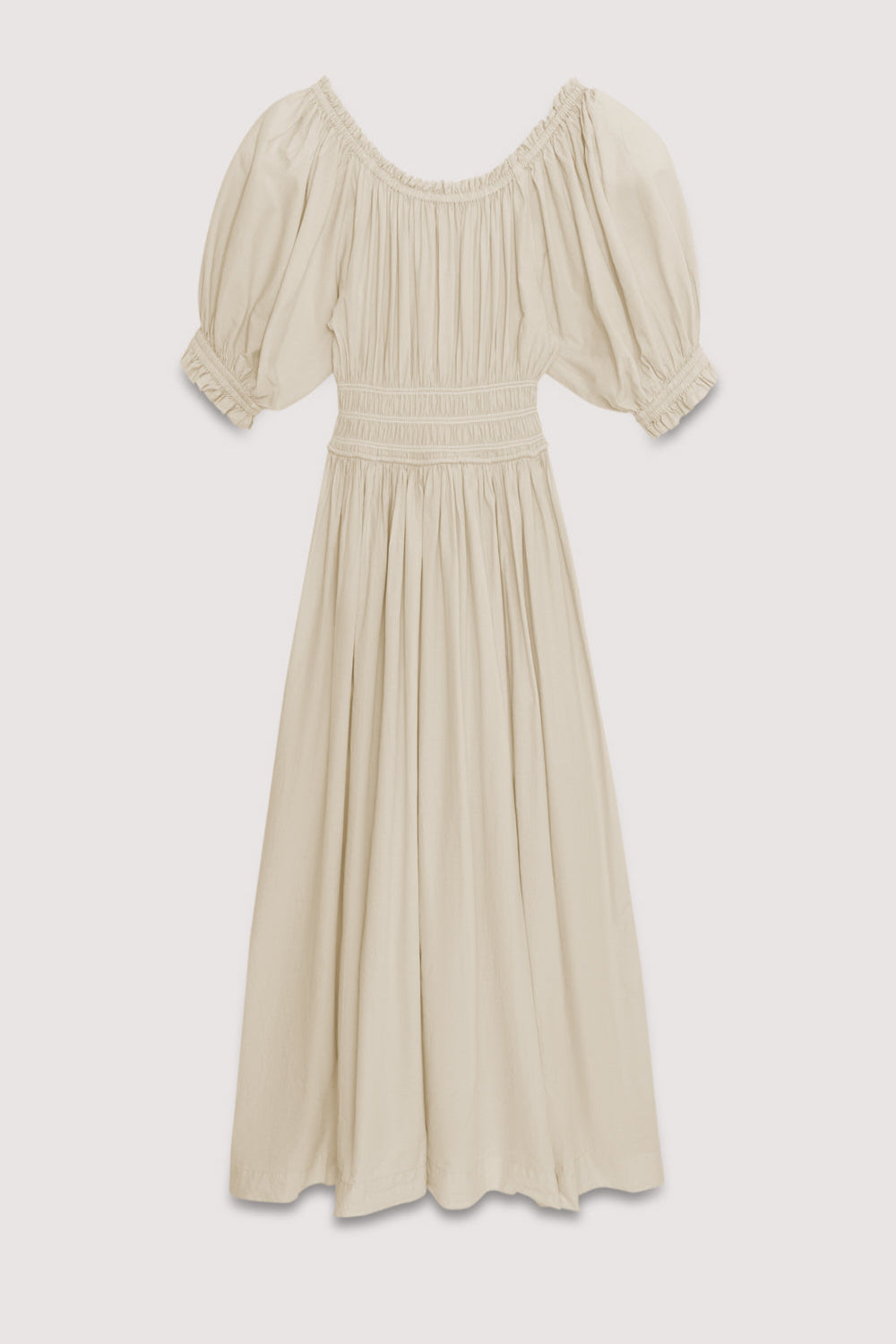 the new society Vestido de mujer Eleni Macadamia En oferta