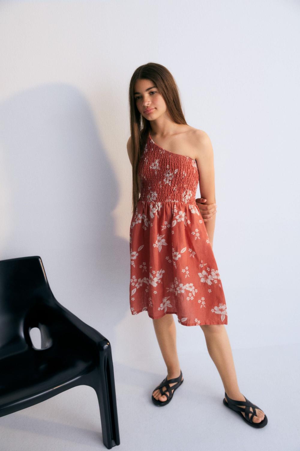the new society Nauplia Teen Vestido Ahorra y exporta