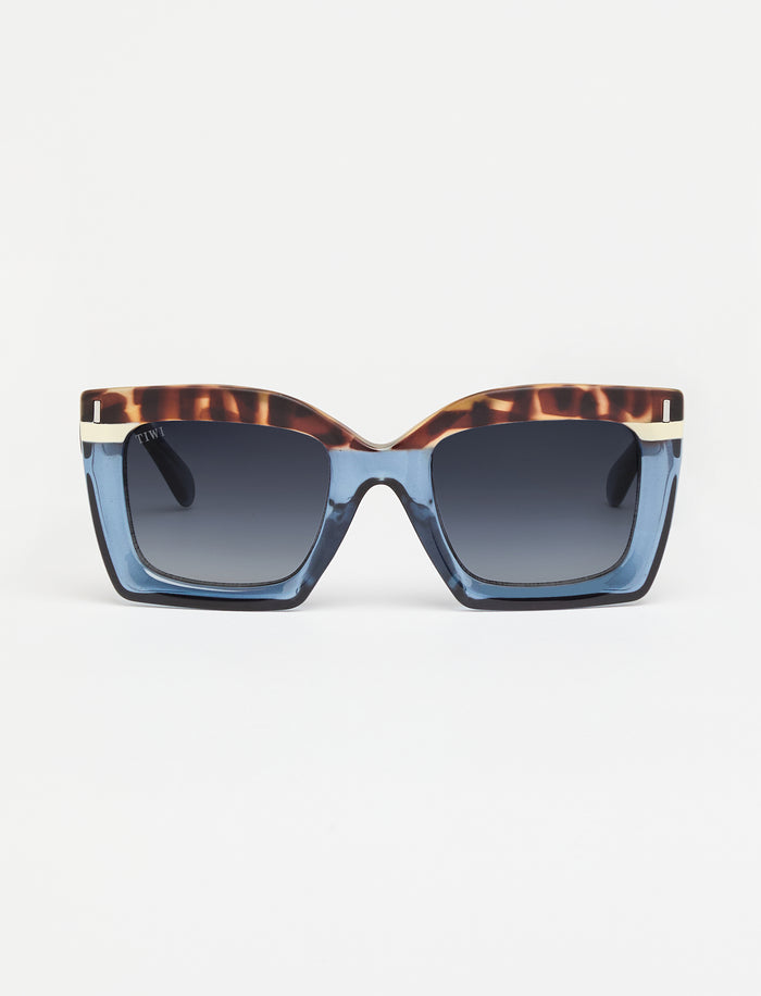 tiwi MALI Tricolor Vintage Tortoise/Blue/Beige Tienda de fábrica