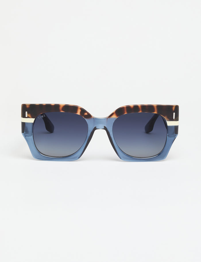 tiwi MATT Tricolor Vintage Tortoise/Blue/Beige Última moda