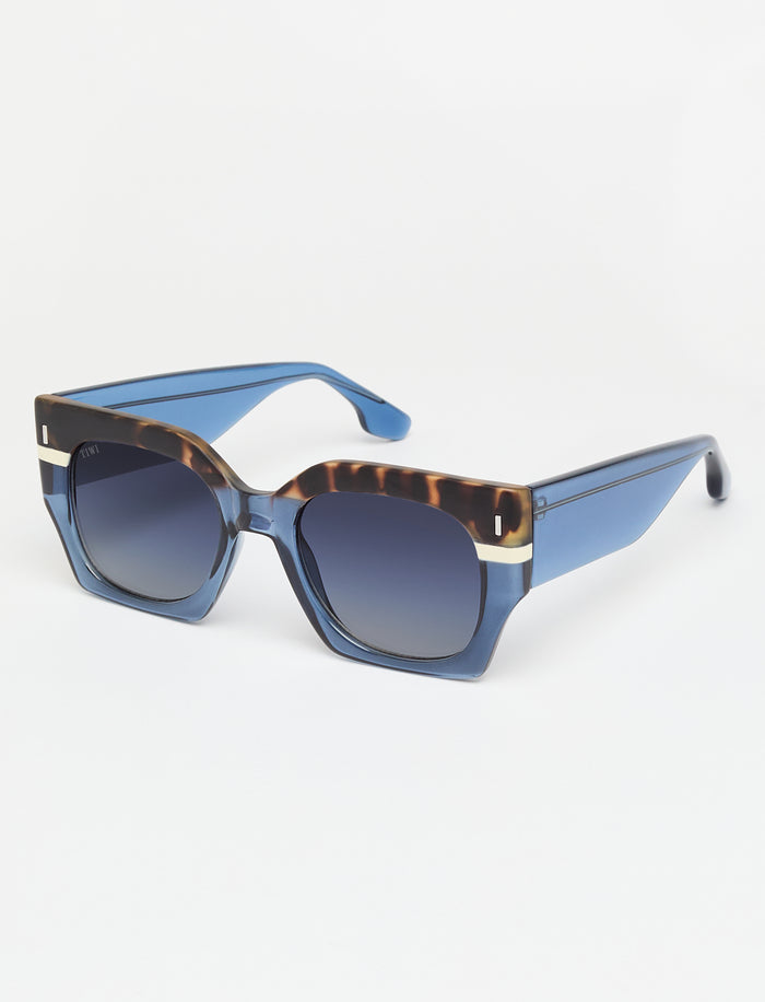 tiwi MATT Tricolor Vintage Tortoise/Blue/Beige Última moda