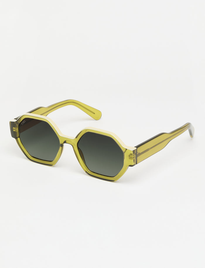 tiwi VALETTE Tricolor Green Tortoise/Green/Beige Ofertas de temporada