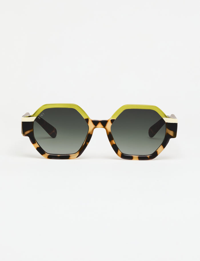 tiwi VALETTE Tricolor Green Tortoise/Green/Beige Ofertas especiales