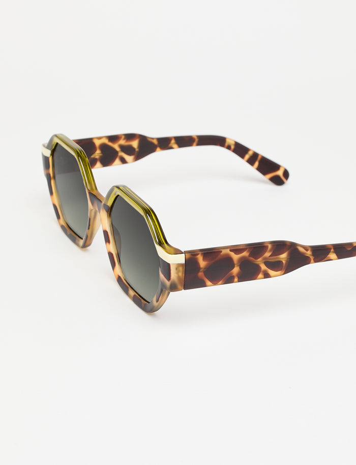 tiwi VALETTE Tricolor Green Tortoise/Green/Beige Ofertas especiales