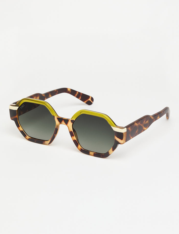 tiwi VALETTE Tricolor Green Tortoise/Green/Beige Ofertas especiales