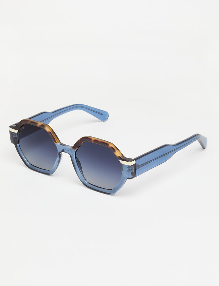 tiwi VALETTE Tricolor Vintage Tortoise/Blue/Beige Precio ultrabajo