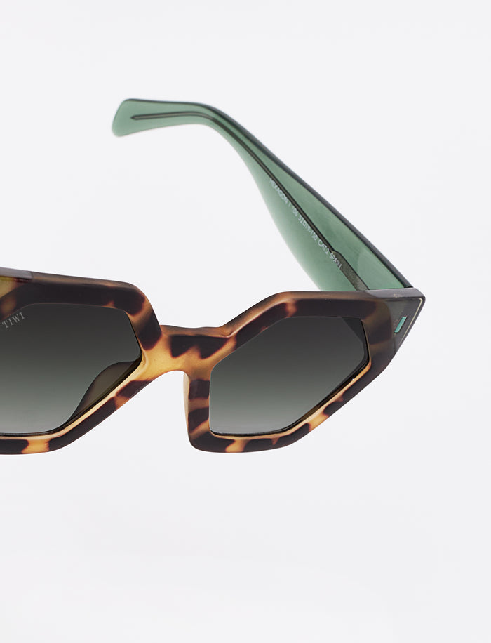 tiwi HEXAGON I Bicolor Green Tortoise / Shiny Green Descuentos del mes