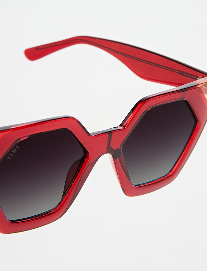 tiwi HEXAGON II Shiny Red Superdescuento