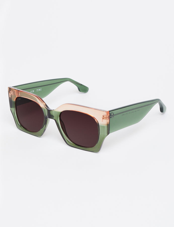 tiwi MATT Bicolor Shiny Pink/Green Oferta especial de fábrica