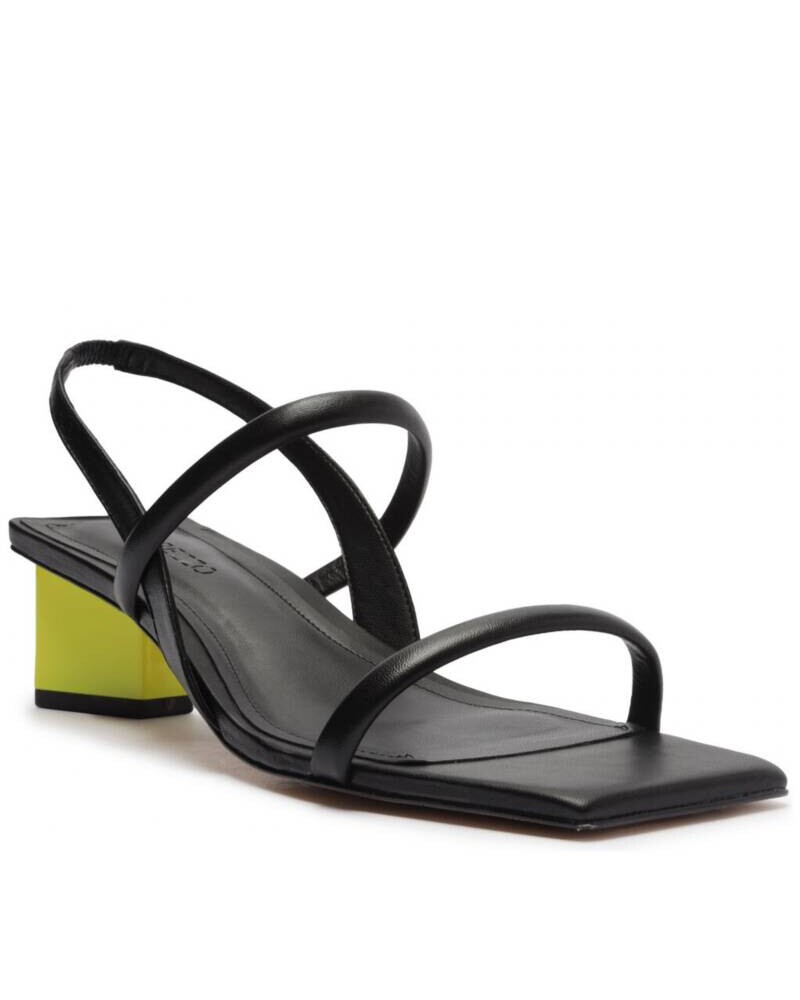 viceversa SANDALIA TACO BAJO NEGRA Tienda