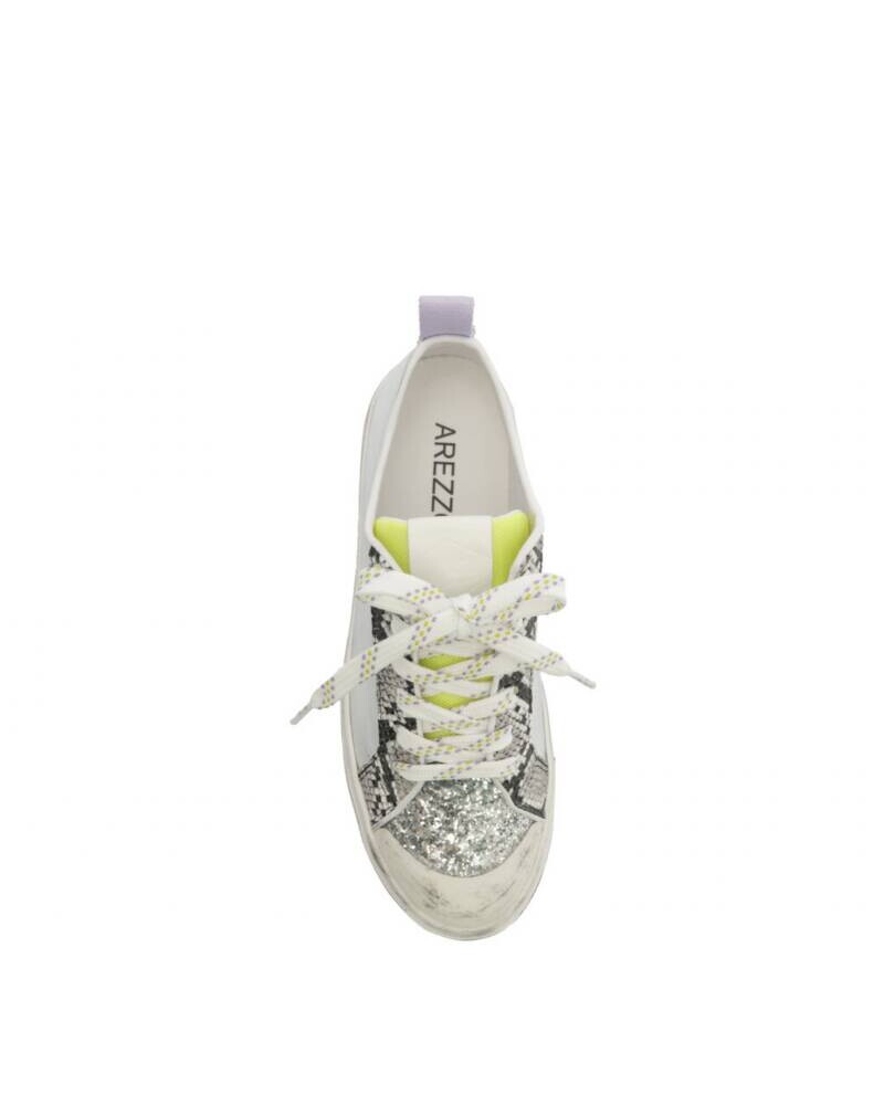 viceversa CHAMPION CON PLATAFORMA PLATEADO BLANCO Rebajas top