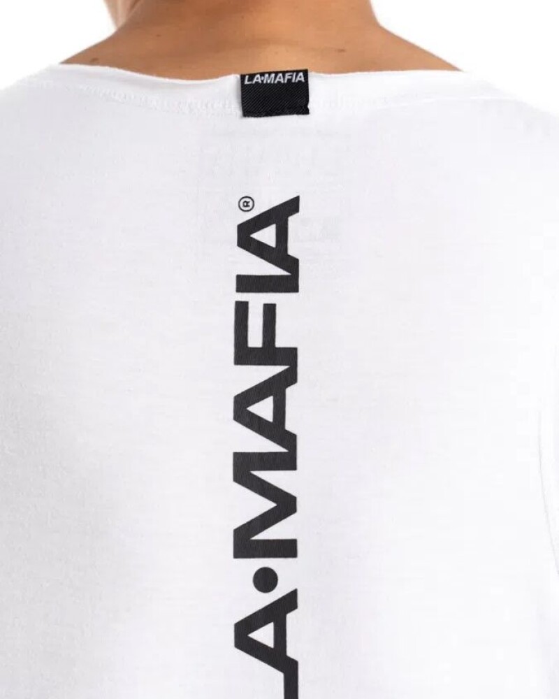 viceversa MUSCULOSA COLOR BLANCO BY LA MAFIA Liquidación