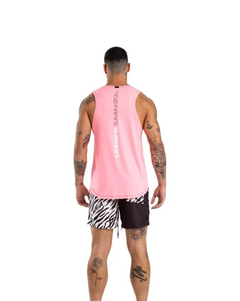 viceversa MUSCULOSA COLOR ROSADO BY LA MAFIA Envío internacional gratuito