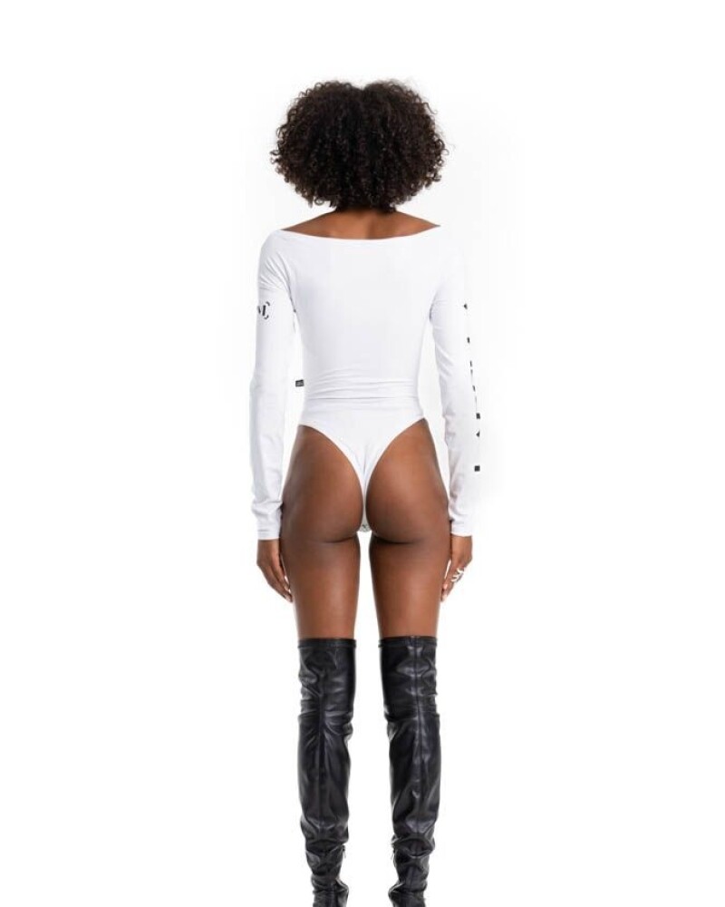 viceversa BODY FUTURA BLANCO MANGA LARGA Oferta especial