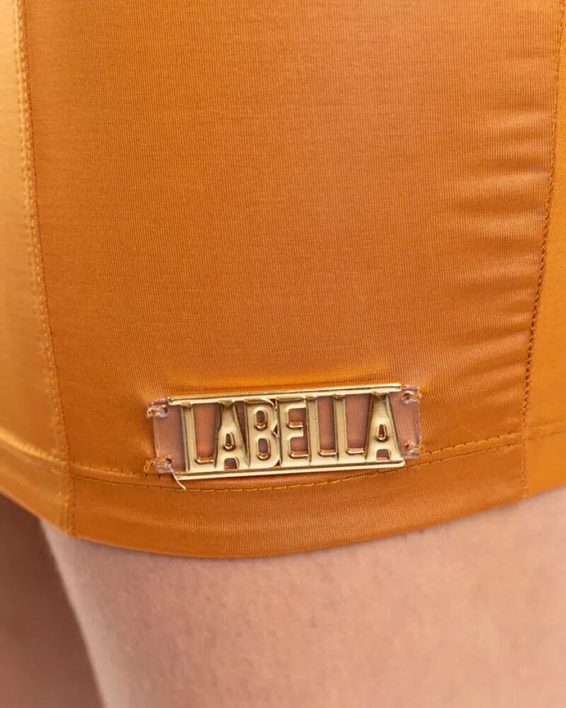viceversa VESTIDO COLOR DORADO BY LA BELLAMAFIA Grandes descuentos