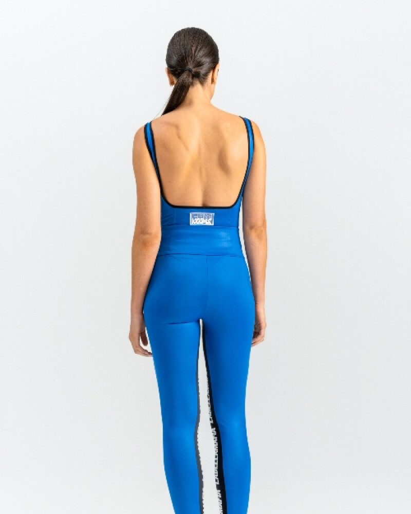 viceversa CALZA AZUL CON DETALLES NEGROS Outlet