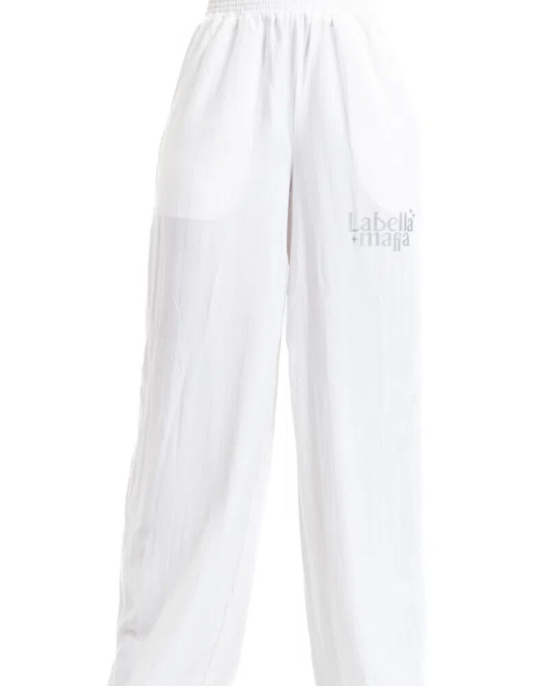 viceversa PANTALON COLOR BLANCO BY LA BELLAMAFIA Ofertas