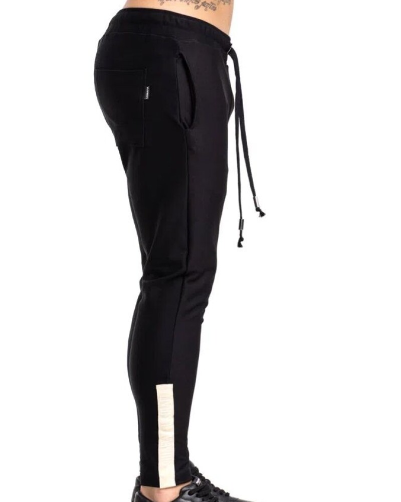viceversa PANTALON COLOR NEGRO ELASTIZADO BY LA MAFIA Ventas relámpago