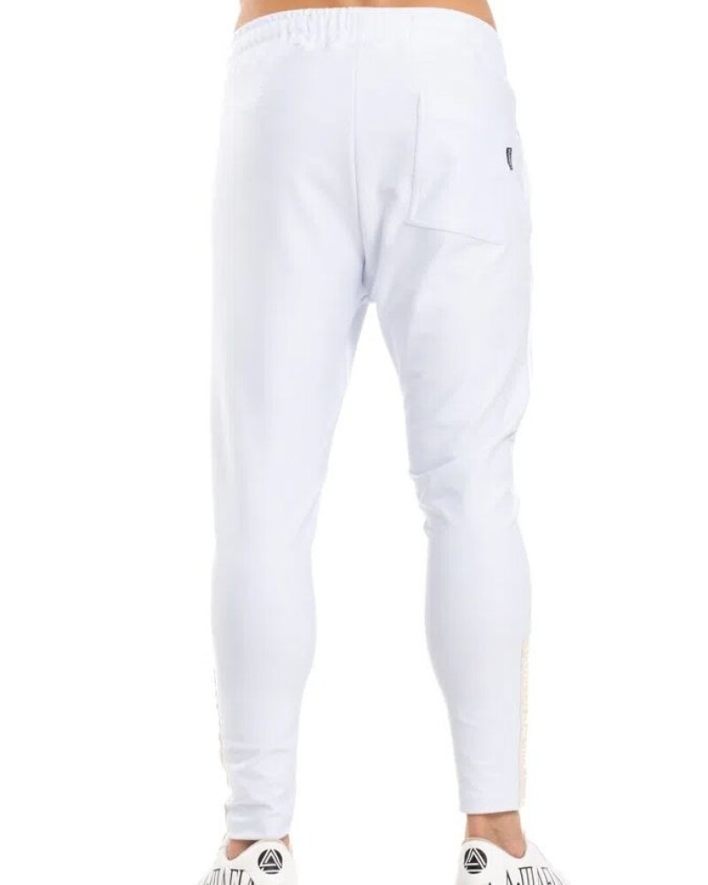 viceversa PANTALON COLOR BLANCO ELASTIZADO BY LA MAFIA Descuento