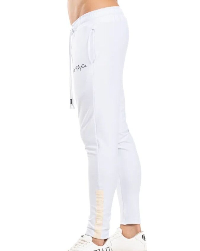 viceversa PANTALON COLOR BLANCO ELASTIZADO BY LA MAFIA Descuento