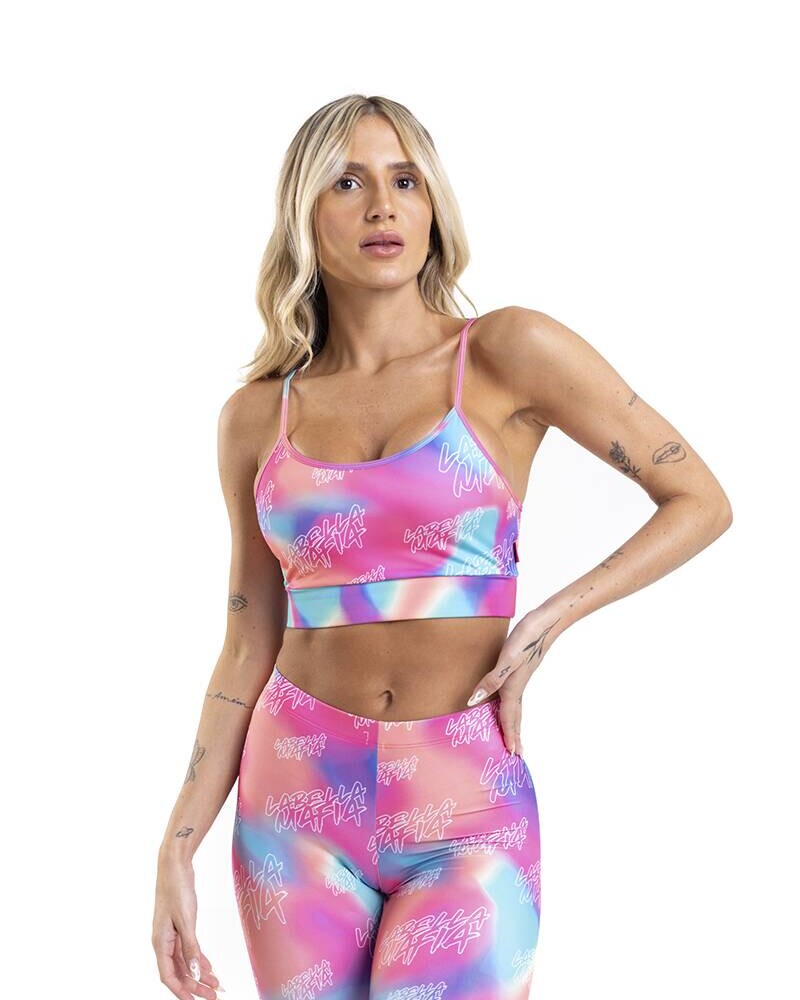 viceversa CONJUNTO DE TOP Y LEGGING ESTAMPADO BY LBM Rebajas top