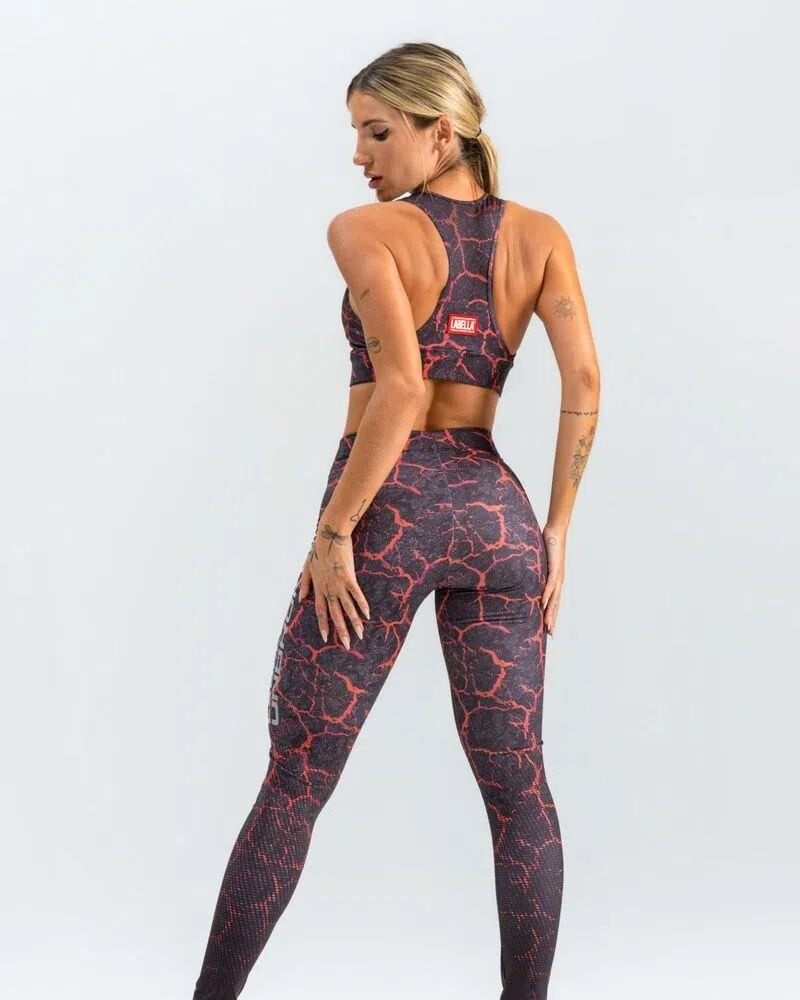 viceversa CONJUNTO TOP Y LEGGING ESTAMPADO LBM Envío gratis