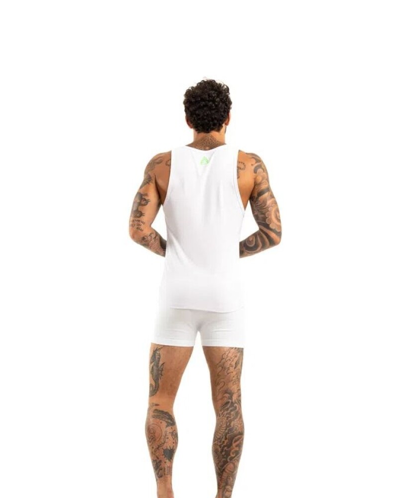 viceversa CONJUNTO MUSCULOSA Y BóXER BLANCO Descuento por venta flash