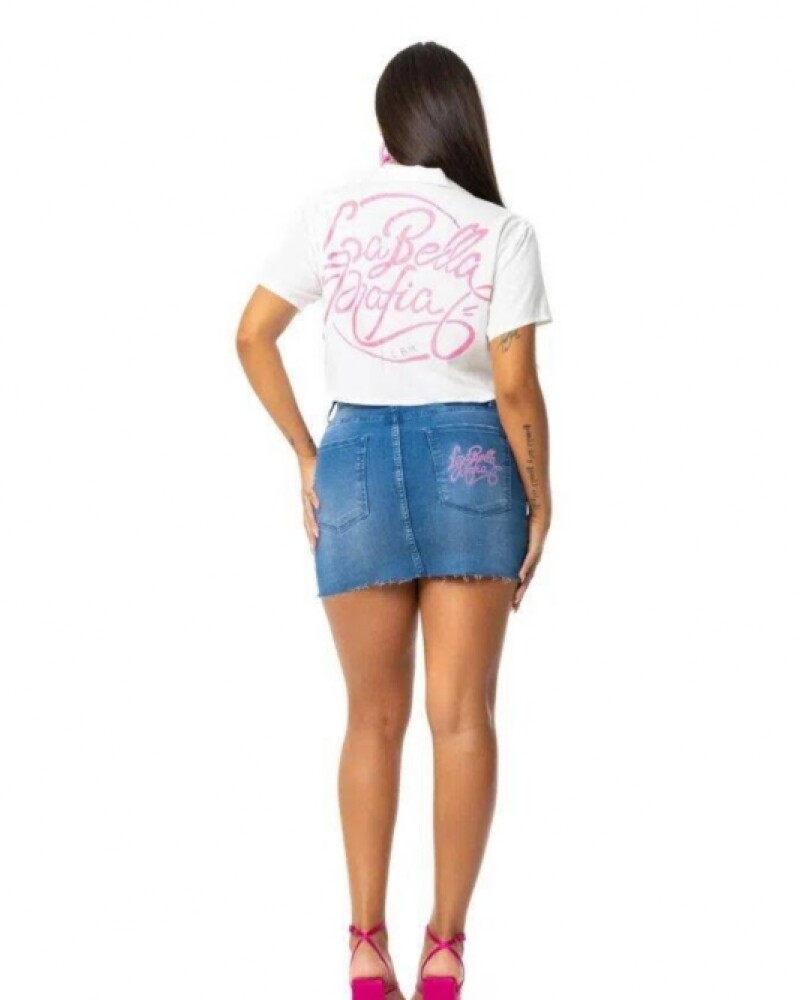 viceversa FALDA JEAN Gran oferta