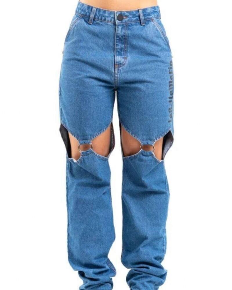 viceversa PANTALON COLOR JEAN BY LA BELLAMAFIA Tienda de fábrica