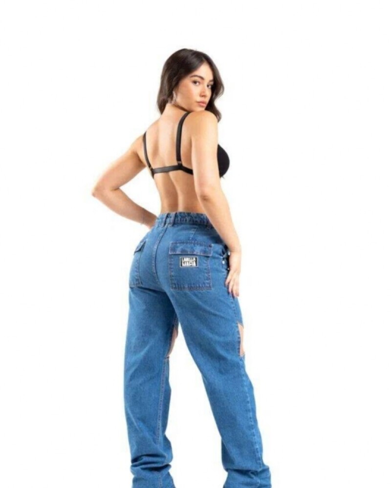 viceversa PANTALON COLOR JEAN BY LA BELLAMAFIA Tienda de fábrica