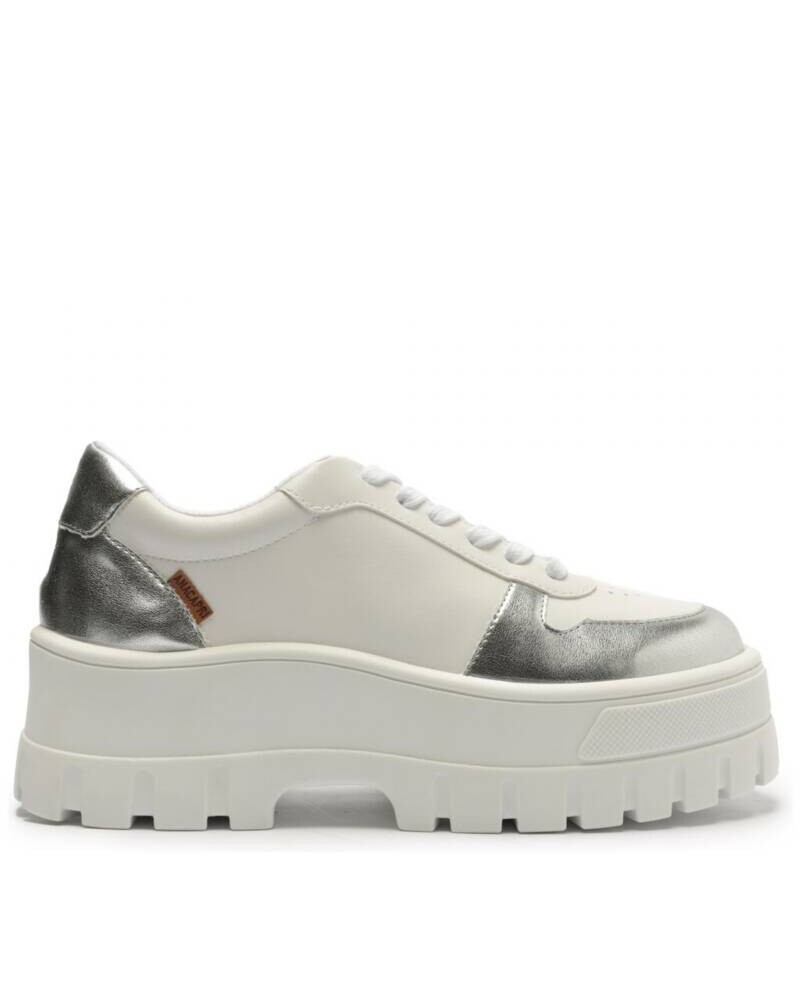 viceversa CHAMPION CON PLATAFORMA BLANCO Y PLATEADO Grandes descuentos