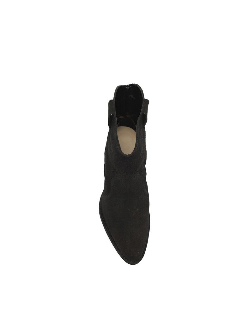 viceversa BOTAS VAQUERAS NEGRAS EN PIEL SERRAJE Outlet online