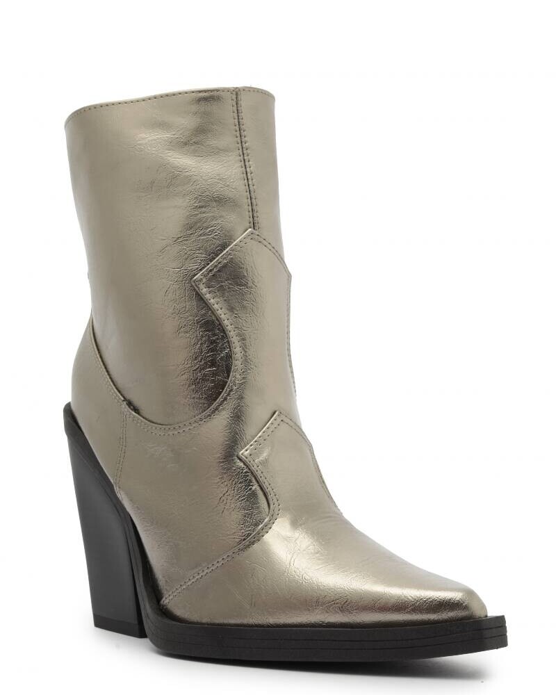 viceversa BOTA TEJANA CORTA COLOR PLATEADO En oferta