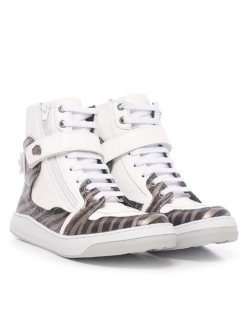 viceversa CHAMPION BOTITA BLANCO ANIMAL PRINT HARDCORE