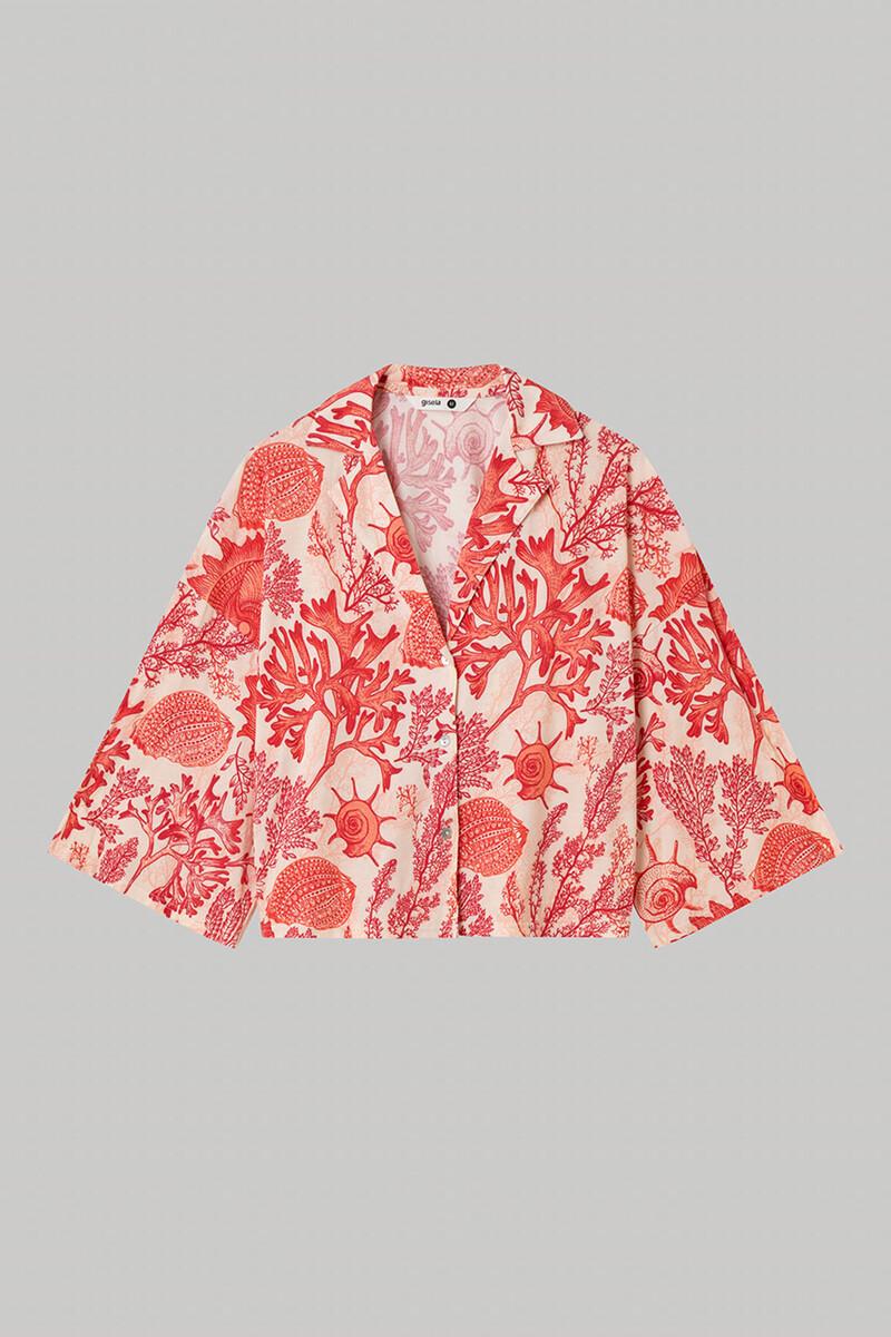 women'secret Camisa de pijama estampada corales 2025