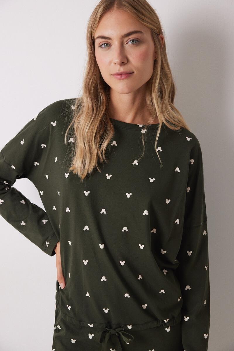 women'secret Pijama largo algodón logo Mickey Mouse Tienda