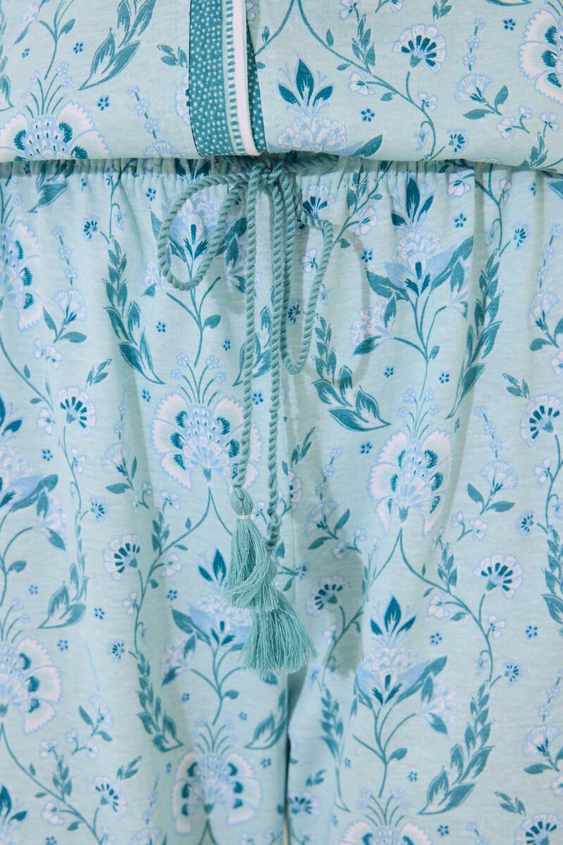 women'secret Pijama 100% algodón verde estampado flores COMPRAR AHORA