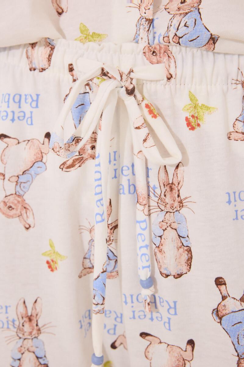 women'secret Pijama camisero 100% algodón "Peter Rabbit" Descuentos del mes